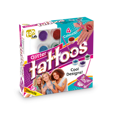 Glitter Tattoos - Fab Lab (£11.99)