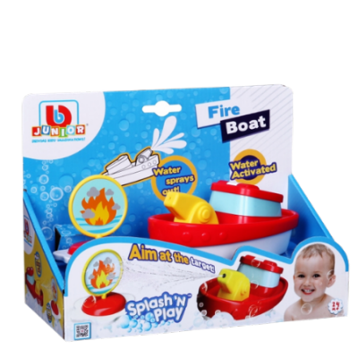 BB JUNIOR SPLASH N PLAY FIRE BOAT (£14.99)