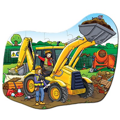 Image 2 of Big Digger Jigsaw Puzzle - Orchard Toys (£11.99)