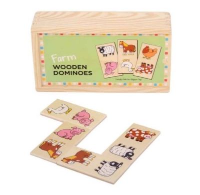Bigjigs Toys Farm Dominoes (£9.99)