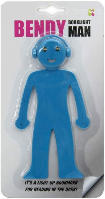 Blue Bendy Booklight (£4.99)
