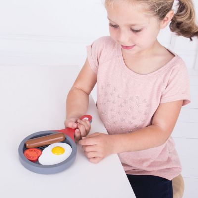 Image 4 of Cooked Breakfast Set - Bigjigs (£10.99)