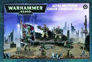Astra Militarium Cadian Command Squad (£20.00)