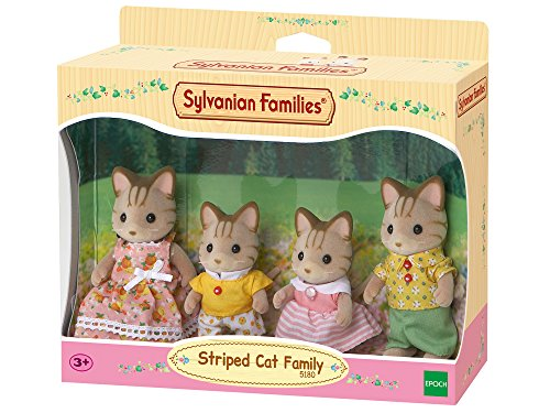 Striped Cat Family Sylvanian Families 5180 (£19.99)