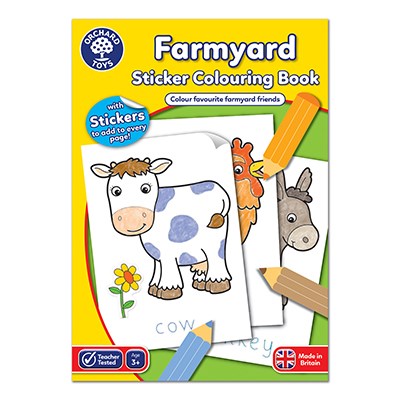 Farmyard Colouring Book (£3.99)