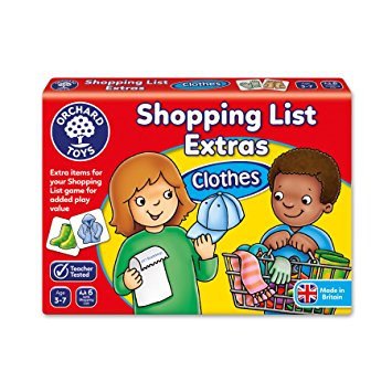 Shopping List Extras Clothes Orchard Toys (£5.99)