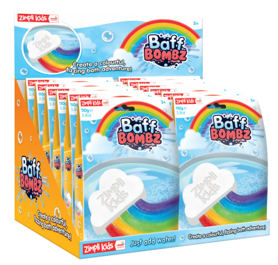 Cloud Rainbow Bath Bomb (£4.99)