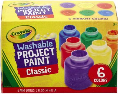 CRAYOLA WASHABLE KIDS PAINT SET (£6.99)