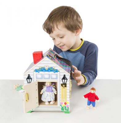 Image 2 of Wooden Doorbell House (£25.99)