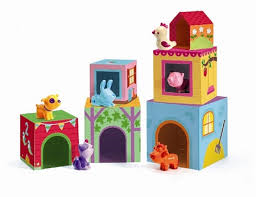 Topanifarm Stacking Blocks - Djeco 1699