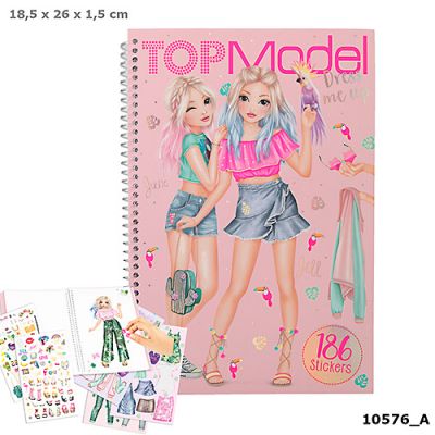 Top Model Dress Me Up Tropical Book (£7.99)