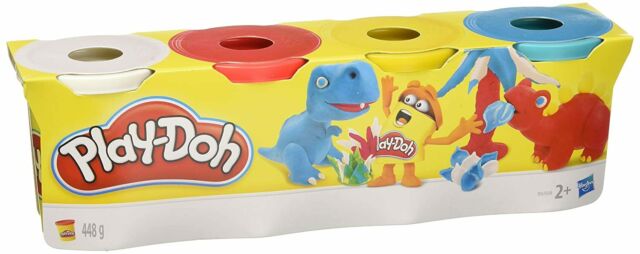Play Doh Pack Of Four Playdoh (£4.99)