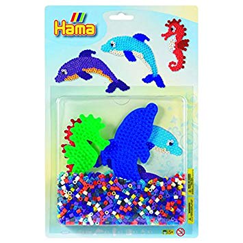 Hama Beads Dolphin & Seahorse (£7.99)