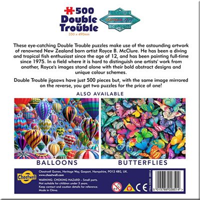 Image 3 of Double Trouble Fish Jigsaw Puzzle 500 pieces (£9.99)