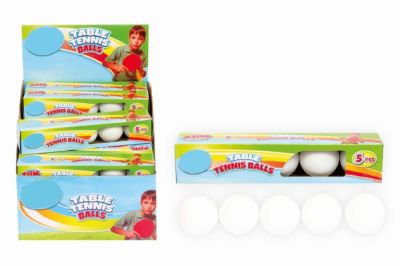 Table Tennis Balls 5 pack (£1.75)