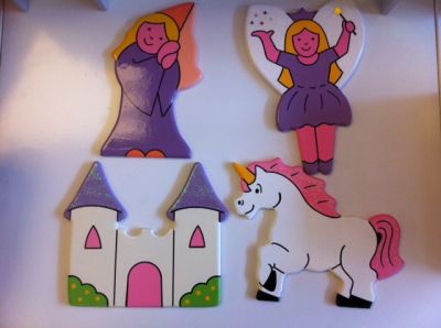 Set of 4 Fantasy Stickabouts (£15.00)