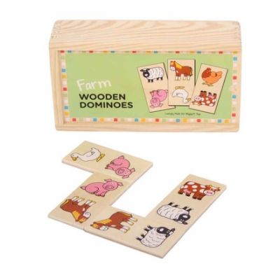 Farm Dominoes - Bigjigs (£8.99)