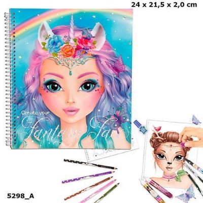 Create Your Fantasy Face Top Model - Depesche (£8.99)