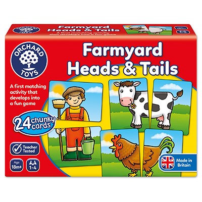 Farmyard Heads and Tails Game (£8.99)