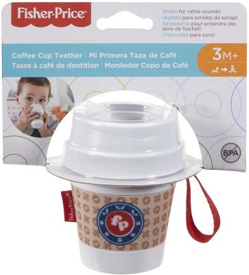 Coffee Cup Teether - Fisher Price (£7.99)