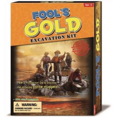 Fool's Gold Excavation Kit (£8.99)