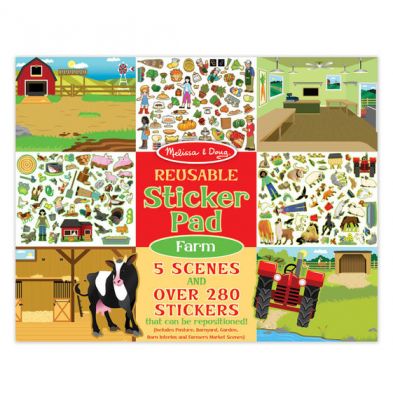 Farm Reusable Sticker Pad - Melissa and Doug (£5.75)
