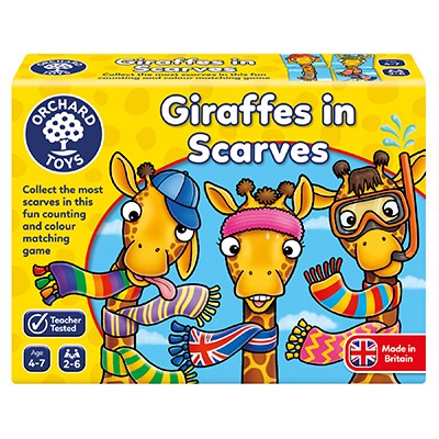 Giraffes in Scarves - Orchard Toys (£8.99)