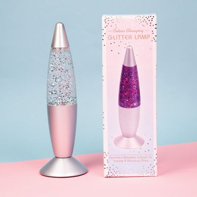 Colour Changing Glitter Lamp (£6.99)