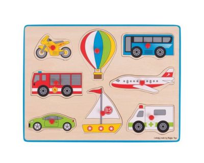 Lift Out Transport Puzzle - Bigjigs (£7.99)