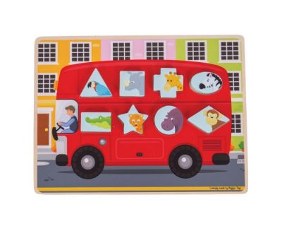 Shape Sorting Bus Puzzle - Bigjigs (£12.00)
