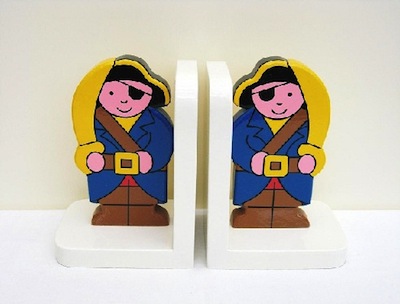 Pirate Bookends (£17.99)