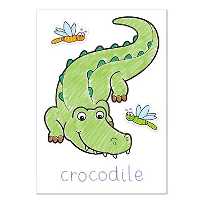 Image 3 of Jungle Sticker Book Orchard Toys (£3.99)