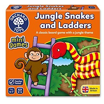 Jungle Snakes and Ladders Mini Orchard Game (£4.99)