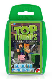 Minecraft Top Trumps (£5.99)