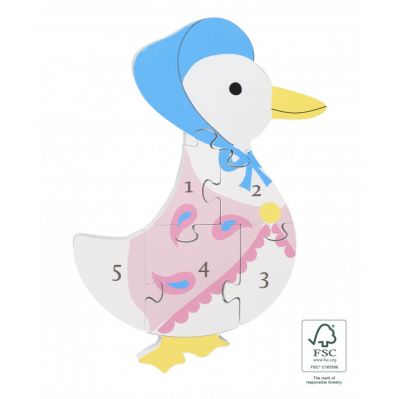 Image 2 of Jemima Puddle-Duck™ Number Puzzle (FSC®)  (£12.99)