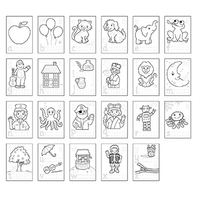 Image 3 of ABC Colouring Book  (£3.99)