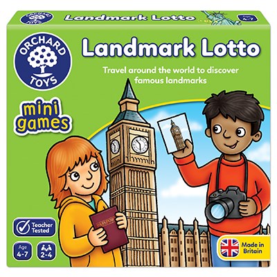 Landmark Lotto Mini Game - Orchard Toys (£5.99)