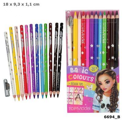 Top Model Colouring Pencils (£5.50)