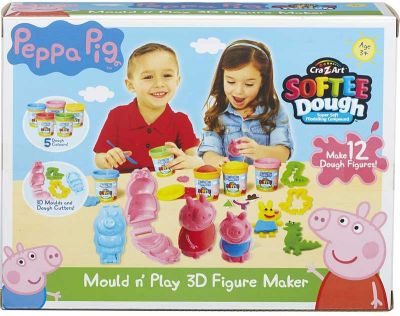 PEPPA PIG MOULD N PLAY 3D FIGURE MAKER (£12.99)