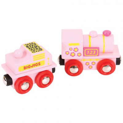 Pink 123 Engine Bigjigs Rail (£8.99)