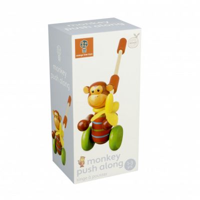 Monkey Push Along - Boxed (£13.99)