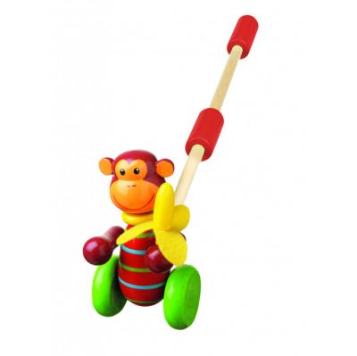 Image 4 of Monkey Push Along - Boxed (£13.99)