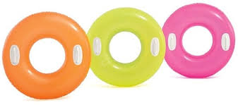 Large Neon Swim Ring (£4.50)