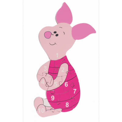 Image 2 of Piglet Number Puzzle (£14.99)