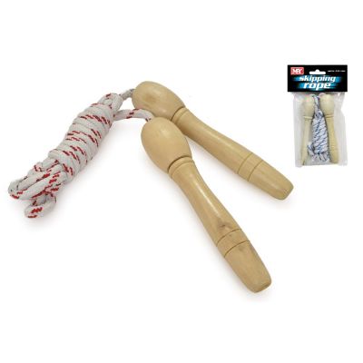 Wooden Handles Skipping Rope (£1.99)