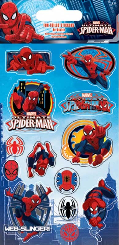 Spiderman Stickers (£1.25)