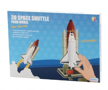 Image 2 of 3D Space Shuttle Foam Model (£3.99)