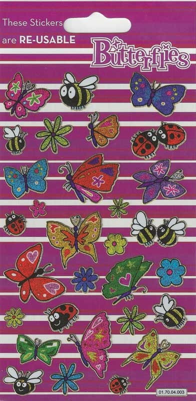 Butterfly Stickers (£1.25)