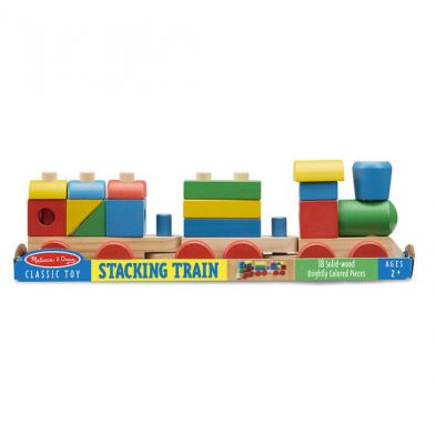Wooden Stacking Train (£18.99)
