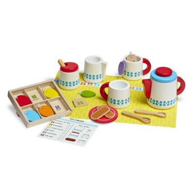 Image 1 of Wooden Steep & Serve Tea Set  (£24.99)